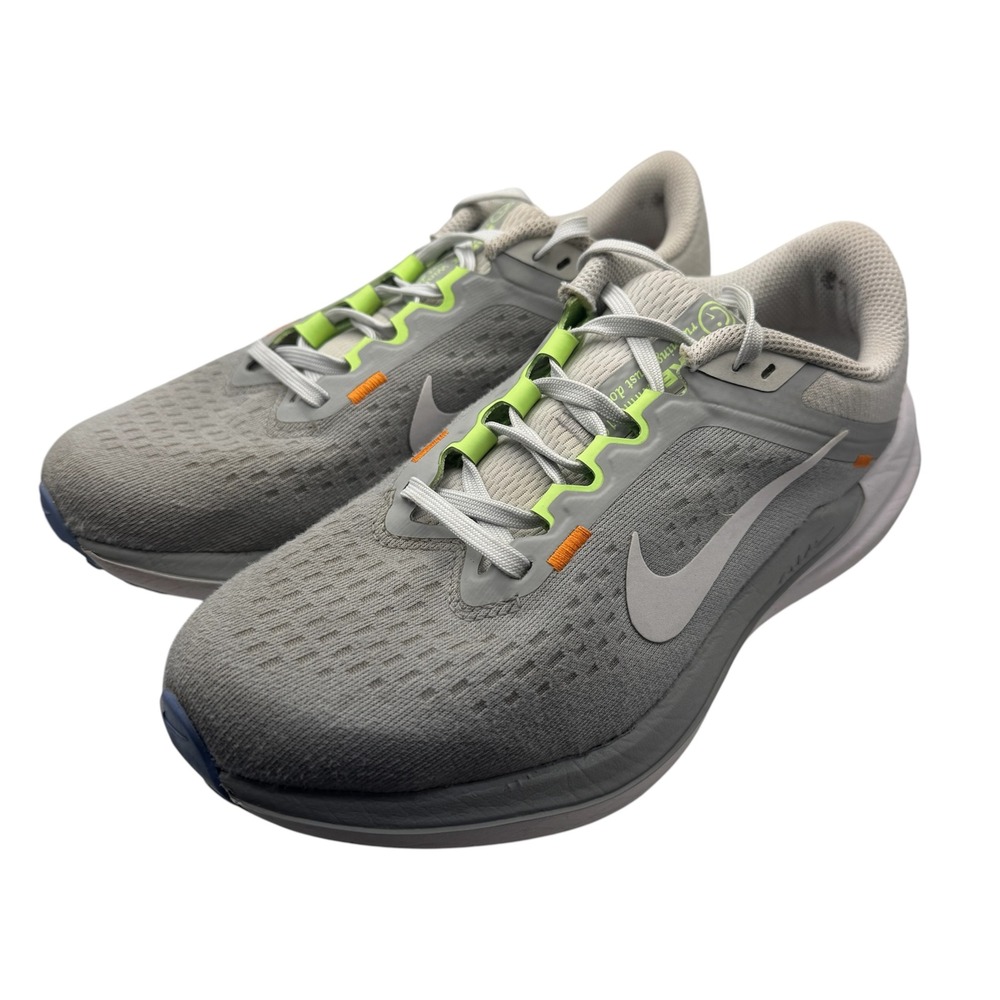 Nike Womens Winflo 10 Road Running Shoes Size 6.5 Gray Blue Walking Travel